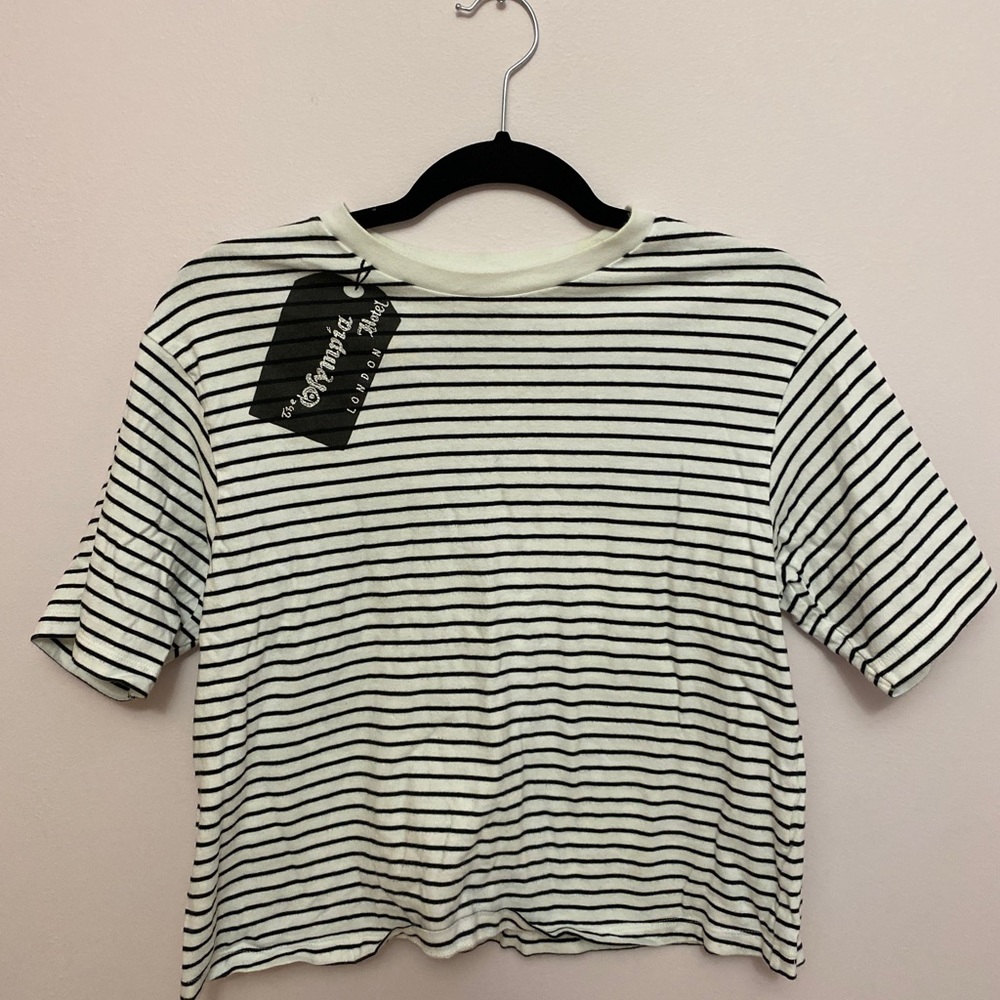Striped Crop Top